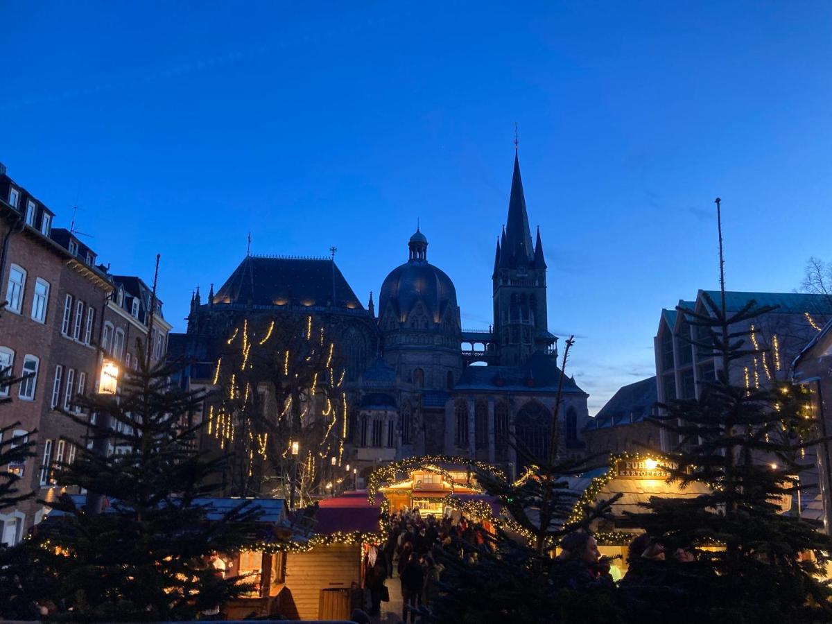 Ferienwohnung Gut Kalkhäuschen, ein Ort mit Geschichte Aachen Exterior foto
