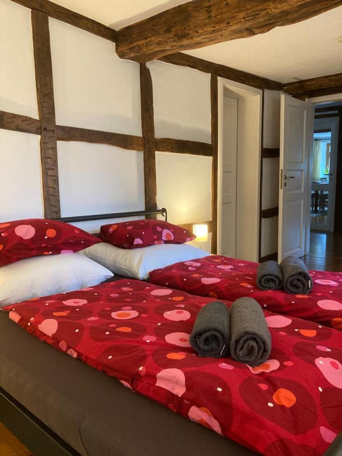 Ferienwohnung Gut Kalkhäuschen, ein Ort mit Geschichte Aachen Exterior foto