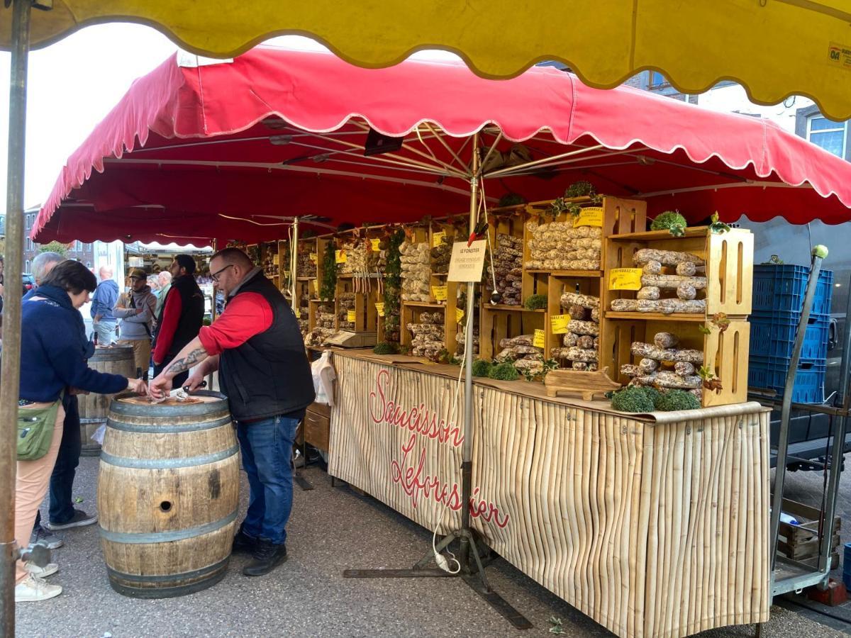 Ferienwohnung Gut Kalkhäuschen, ein Ort mit Geschichte Aachen Exterior foto